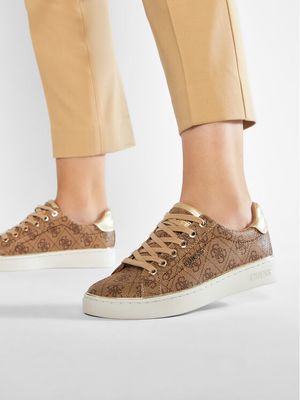 Buty sportowe damskie na wiosnę Guess ze sklepu: eobuwie.pl w kategorii: Buty sportowe damskie - zdjęcie WP-EBWP-9KUZS-09B_0000208520225