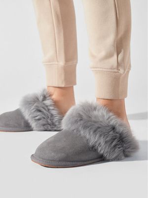 Kapcie damskie na zimę UGG ze sklepu: eobuwie.pl w kategorii: Kapcie damskie - zdjęcie WP-EBWP-9KUZS-09B_0000208956277