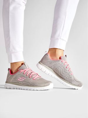 Skechers - Buty sportowe damskie na wiosnę ze sklepu: eobuwie.pl w kategorii: Buty sportowe damskie - zdjęcie WP-EBWP-9KUZS-09B_0000209074604