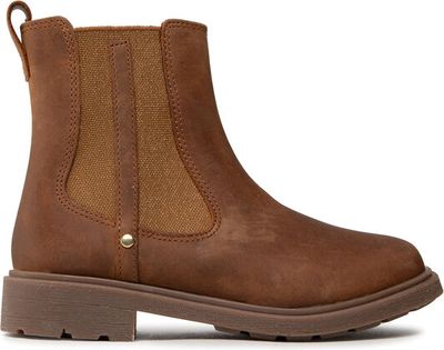 Buty zimowe dziecięce na zimę Clarks ze sklepu: eobuwie.pl w kategorii: Buty zimowe dziecięce - zdjęcie WP-EBWP-9KUZS-09B_0000209114546