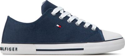 Tommy Hilfiger - Trampki dziecięce na wiosnę ze sklepu: eobuwie.pl w kategorii: Trampki dziecięce - zdjęcie WP-EBWP-9KUZS-09B_0000209250527
