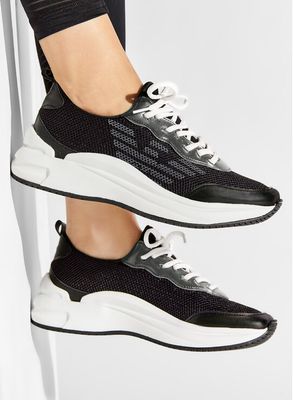Emporio Armani - Buty sportowe damskie na wiosnę ze sklepu: eobuwie.pl w kategorii: Buty sportowe damskie - zdjęcie WP-EBWP-9KUZS-09B_0000209707342