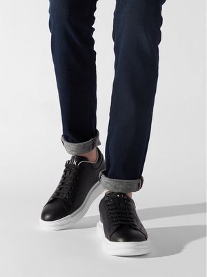 Buty sportowe męskie na wiosnę Armani Exchange ze sklepu: eobuwie.pl w kategorii: Buty sportowe męskie - zdjęcie WP-EBWP-9KUZS-09B_0000209891065