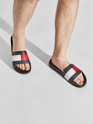 Klapki męskie letnie Tommy Hilfiger ze sklepu: eobuwie.pl w kategorii: Klapki męskie - zdjęcie WP-EBWP-9KUZS-09B_0000209898774