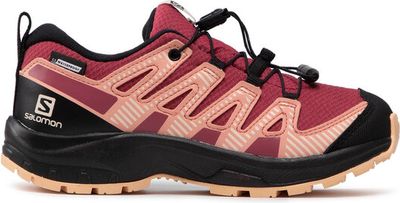 Buty trekkingowe dziecięce na wiosnę Salomon ze sklepu: eobuwie.pl w kategorii: Buty trekkingowe dziecięce - zdjęcie WP-EBWP-9KUZS-09B_0000209987249