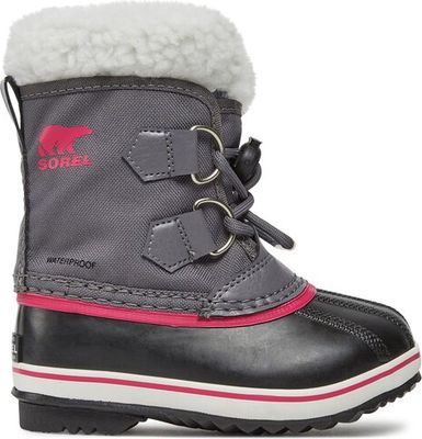 Buty zimowe dziecięce na zimę Sorel ze sklepu: eobuwie.pl w kategorii: Buty zimowe dziecięce - zdjęcie WP-EBWP-9KUZS-09B_0000300121740