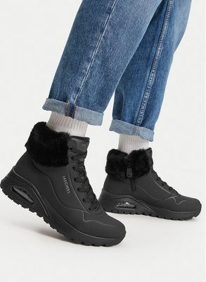 Botki jesienne Skechers ze sklepu: eobuwie.pl w kategorii: Botki