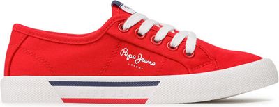 Trampki dziecięce wiosenne Pepe Jeans ze sklepu: eobuwie.pl w kategorii: Trampki dziecięce - zdjęcie WP-EBWP-9KUZS-09B_0000300290477