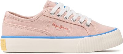 Trampki dziecięce na wiosnę Pepe Jeans ze sklepu: eobuwie.pl w kategorii: Trampki dziecięce - zdjęcie WP-EBWP-9KUZS-09B_0000300290910