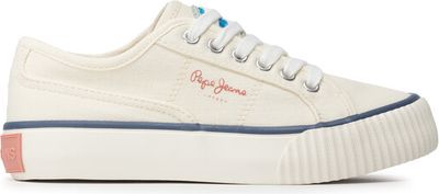 Trampki dziecięce na wiosnę Pepe Jeans ze sklepu: eobuwie.pl w kategorii: Trampki dziecięce - zdjęcie WP-EBWP-9KUZS-09B_0000300290927