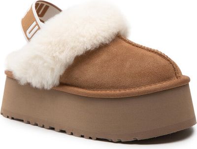 Kapcie damskie na zimę UGG ze sklepu: eobuwie.pl w kategorii: Kapcie damskie - zdjęcie WP-EBWP-9KUZS-09B_0000301213222