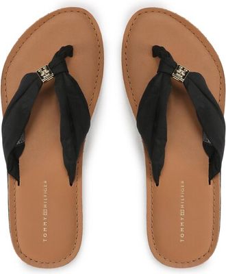 Tommy Hilfiger - Klapki damskie na lato ze sklepu: eobuwie.pl w kategorii: Klapki damskie - zdjęcie WP-EBWP-9KUZS-09B_0000301947783
