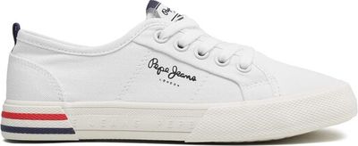 Trampki dziecięce na wiosnę Pepe Jeans ze sklepu: eobuwie.pl w kategorii: Trampki dziecięce - zdjęcie WP-EBWP-9KUZS-09B_0000302267569