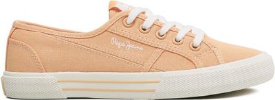 Pepe Jeans - Trampki damskie wiosenne ze sklepu: eobuwie.pl w kategorii: Trampki damskie - zdjęcie WP-EBWP-9KUZS-09B_0000302269938