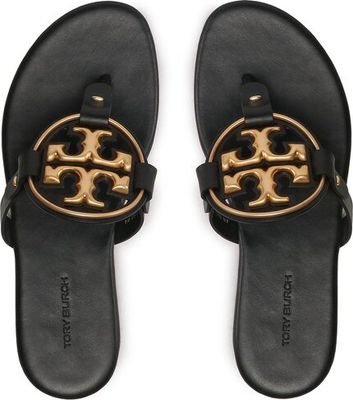 Klapki damskie na lato Tory Burch ze sklepu: eobuwie.pl w kategorii: Klapki damskie - zdjęcie WP-EBWP-9KUZS-09B_0000302345670