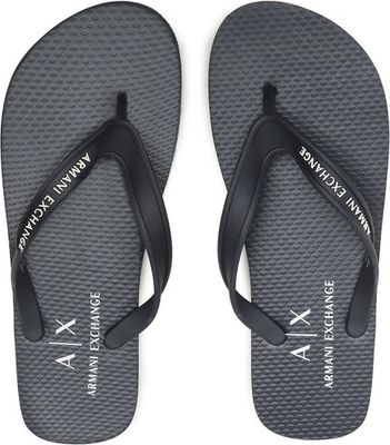 Klapki męskie na lato Armani Exchange ze sklepu: eobuwie.pl w kategorii: Klapki męskie - zdjęcie WP-EBWP-9KUZS-09B_0000302365128