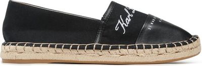 Espadryle damskie na lato Karl Lagerfeld ze sklepu: eobuwie.pl w kategorii: Espadryle damskie - zdjęcie WP-EBWP-9KUZS-09B_0000302388868