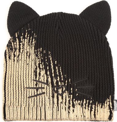 Karl Lagerfeld Kids - Czapka dziecięca ze sklepu: eobuwie.pl w kategorii: Czapki dziecięce - zdjęcie WP-EBWP-9KUZS-09B_0000302980185
