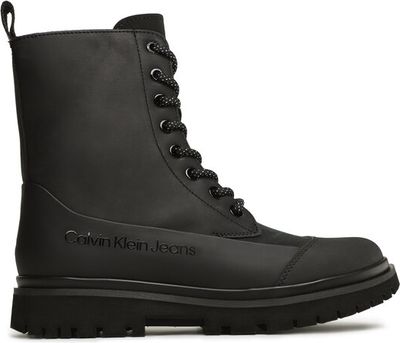 Botki na jesień Calvin Klein Jeans ze sklepu: eobuwie.pl w kategorii: Botki - zdjęcie WP-EBWP-9KUZS-09B_0000303056919