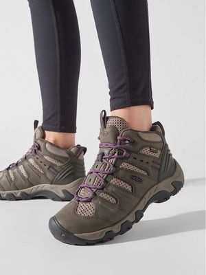 Buty trekkingowe damskie jesienne Keen ze sklepu: eobuwie.pl w kategorii: Buty trekkingowe damskie - zdjęcie WP-EBWP-9KUZS-09B_0000303134815