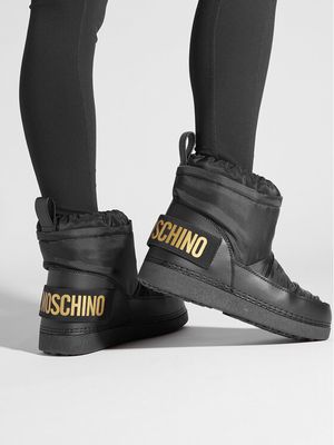 Śniegowce damskie na zimę Love Moschino ze sklepu: eobuwie.pl w kategorii: Śniegowce damskie - zdjęcie WP-EBWP-9KUZS-09B_0000303282486