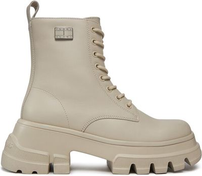 Workery damskie na jesień Tommy Jeans ze sklepu: eobuwie.pl w kategorii: Workery damskie - zdjęcie WP-EBWP-9KUZS-09B_0000303448479