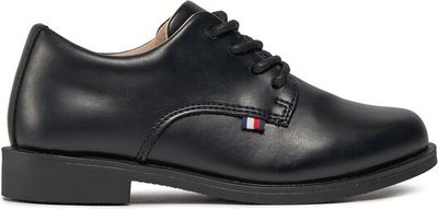 Buty zimowe dziecięce na zimę Tommy Hilfiger ze sklepu: eobuwie.pl w kategorii: Buty zimowe dziecięce - zdjęcie WP-EBWP-9KUZS-09B_0000303454166