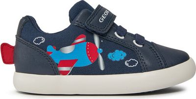 Geox - Buty sportowe dziecięce na wiosnę ze sklepu: eobuwie.pl w kategorii: Buty sportowe dziecięce - zdjęcie WP-EBWP-9KUZS-09B_0000303470005