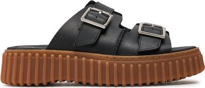 Klapki damskie na lato Clarks ze sklepu: eobuwie.pl w kategorii: Klapki damskie - zdjęcie WP-EBWP-9KUZS-09B_0000303500818