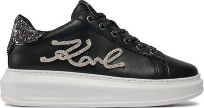 Karl Lagerfeld - Buty sportowe damskie na wiosnę ze sklepu: eobuwie.pl w kategorii: Buty sportowe damskie - zdjęcie WP-EBWP-9KUZS-09B_0000303606459