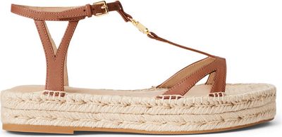 Espadryle damskie na lato LAUREN RALPH LAUREN ze sklepu: eobuwie.pl w kategorii: Espadryle damskie - zdjęcie WP-EBWP-9KUZS-09B_0000303642877