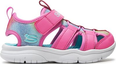 Sandały dziecięce na lato Skechers ze sklepu: eobuwie.pl w kategorii: Sandały dziecięce - zdjęcie WP-EBWP-9KUZS-09B_0000303649760