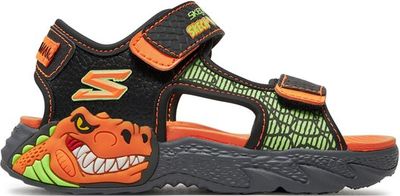 Sandały dziecięce na lato Skechers ze sklepu: eobuwie.pl w kategorii: Sandały dziecięce - zdjęcie WP-EBWP-9KUZS-09B_0000303649784