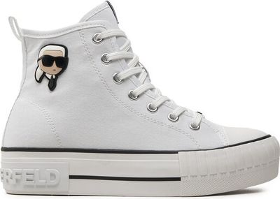 Trampki damskie na wiosnę Karl Lagerfeld ze sklepu: eobuwie.pl w kategorii: Trampki damskie - zdjęcie WP-EBWP-9KUZS-09B_0000303651091