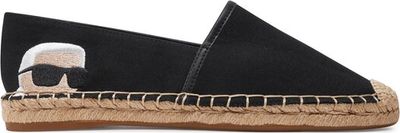 Espadryle damskie na lato Karl Lagerfeld ze sklepu: eobuwie.pl w kategorii: Espadryle damskie - zdjęcie WP-EBWP-9KUZS-09B_0000303652388
