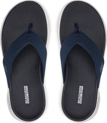Klapki damskie letnie Skechers ze sklepu: eobuwie.pl w kategorii: Klapki damskie