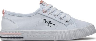 Trampki dziecięce na wiosnę Pepe Jeans ze sklepu: eobuwie.pl w kategorii: Trampki dziecięce - zdjęcie WP-EBWP-9KUZS-09B_0000303682552