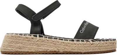 Espadryle damskie letnie Calvin Klein Jeans ze sklepu: eobuwie.pl w kategorii: Espadryle damskie - zdjęcie WP-EBWP-9KUZS-09B_0000303744359