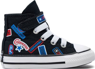 Converse - Trampki dziecięce na wiosnę ze sklepu: eobuwie.pl w kategorii: Trampki dziecięce - zdjęcie WP-EBWP-9KUZS-09B_0000303745035