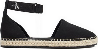 Espadryle damskie na lato Calvin Klein Jeans ze sklepu: eobuwie.pl w kategorii: Espadryle damskie - zdjęcie WP-EBWP-9KUZS-09B_0000303825560