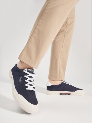 Buty sportowe męskie wiosenne Pepe Jeans ze sklepu: eobuwie.pl w kategorii: Buty sportowe męskie - zdjęcie WP-EBWP-9KUZS-09B_0000303827298
