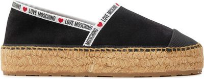 Espadryle damskie na lato Love Moschino ze sklepu: eobuwie.pl w kategorii: Espadryle damskie - zdjęcie WP-EBWP-9KUZS-09B_0000303979676