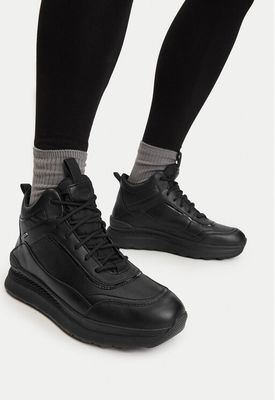 Buty sportowe damskie na platformie Geox ze sklepu: eobuwie.pl w kategorii: Buty sportowe damskie