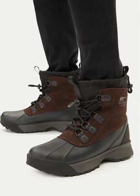 Sorel - Buty zimowe męskie na zimę ze sklepu: eobuwie.pl w kategorii: Buty zimowe męskie - zdjęcie WP-EBWP-9KUZS-09B_0000304096099