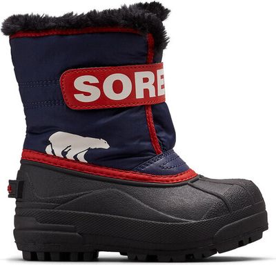 Buty zimowe dziecięce na zimę Sorel ze sklepu: eobuwie.pl w kategorii: Buty zimowe dziecięce - zdjęcie WP-EBWP-9KUZS-09B_0000304097126