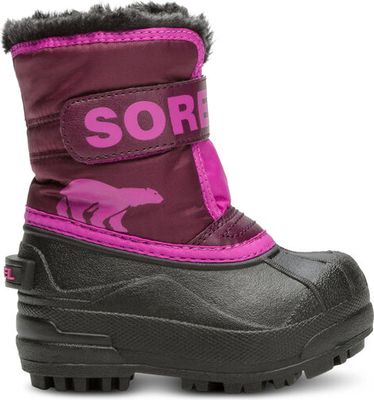 Buty zimowe dziecięce na zimę Sorel ze sklepu: eobuwie.pl w kategorii: Buty zimowe dziecięce - zdjęcie WP-EBWP-9KUZS-09B_0000304097188