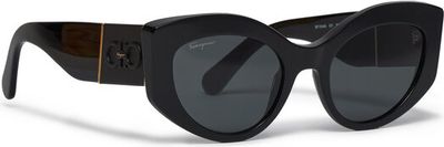 Okulary przeciwsłoneczne damskie Salvatore Ferragamo ze sklepu: eobuwie.pl w kategorii: Okulary przeciwsłoneczne damskie - zdjęcie WP-EBWP-9KUZS-09B_0000304106828