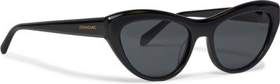 Okulary przeciwsłoneczne damskie Salvatore Ferragamo ze sklepu: eobuwie.pl w kategorii: Okulary przeciwsłoneczne damskie - zdjęcie WP-EBWP-9KUZS-09B_0000304106866