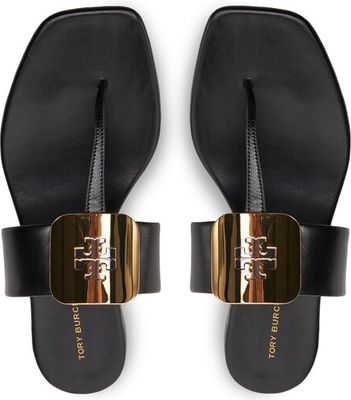 Klapki damskie na wiosnę Tory Burch ze sklepu: eobuwie.pl w kategorii: Klapki damskie - zdjęcie WP-EBWP-9KUZS-09B_0000304147760