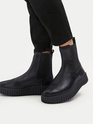 Botki jesienne Clarks ze sklepu: eobuwie.pl w kategorii: Botki - zdjęcie WP-EBWP-9KUZS-09B_0000304162657